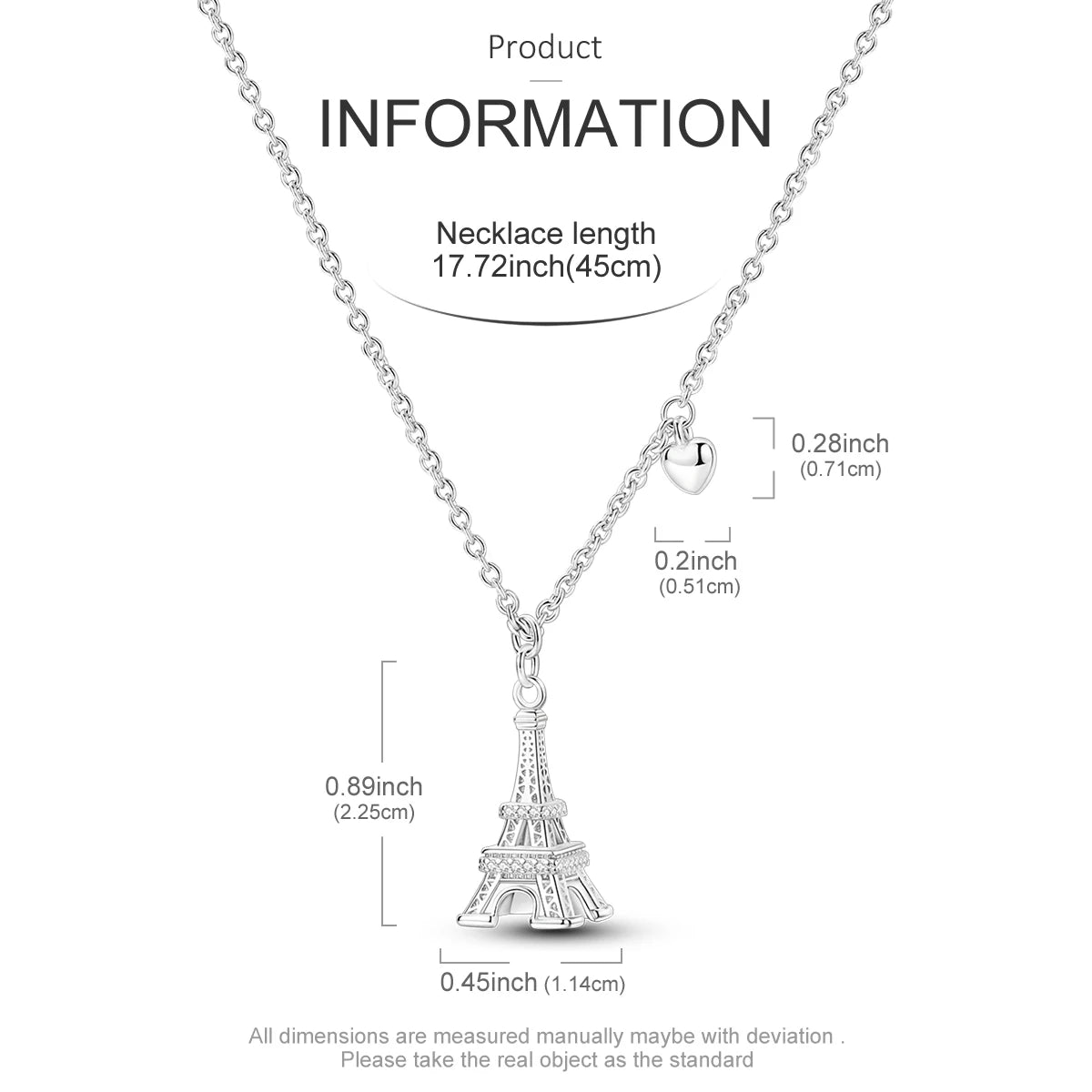Eiffel Tower Necklace