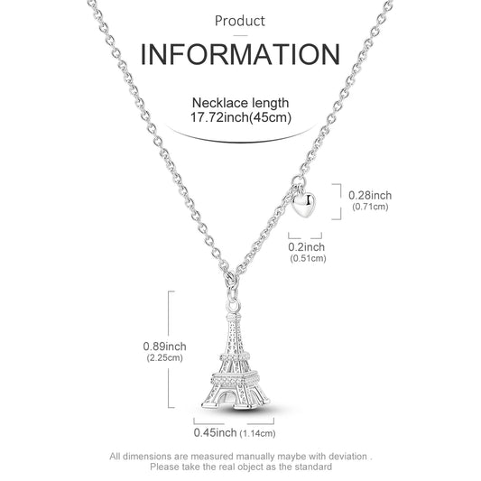 Eiffel Tower Necklace