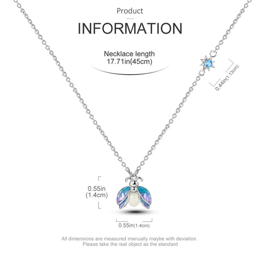 Luminous Firefly Necklace