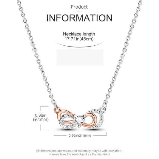 Infinity Love Knot Necklace