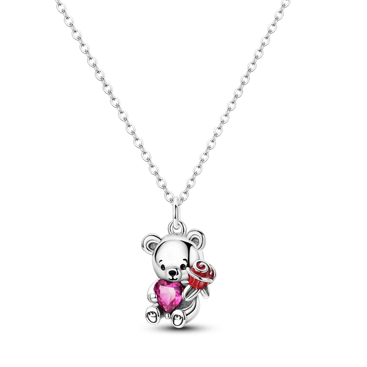 Sweetheart Teddy Necklace