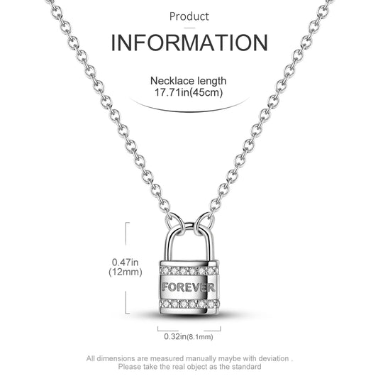Forever Padlock Necklace